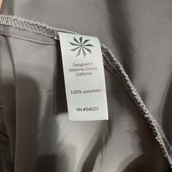 Athleta gray silver dippity anorak jacket size small - Picture 8 of 9